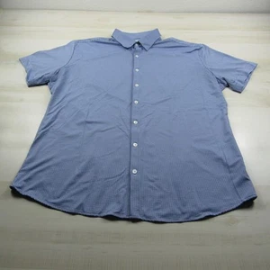 Mizzen Main Hemd Herren 2XL XXL Blau Performance Classic Fit Button Down Stretch - Bild 1 von 10