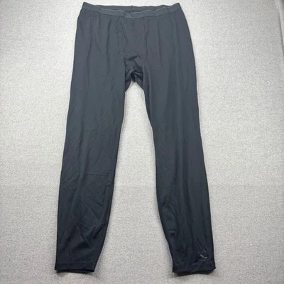 Pantalones ligeros REI MTS de capa base negros para hombre XL hechos en EE. UU. 2009 *DEFECTUOSOS Foto 1 de 4
