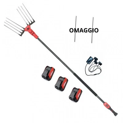 ABBACCHIATORE OLIVE BLUEBIRD OLIMPO 23-56 ASTA TELESCOPICA+3 BATTERIE+OMAGGIO