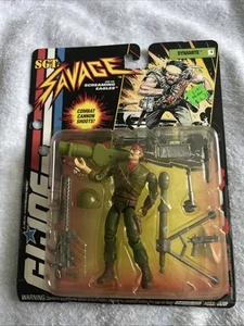 Vintage 1994 Hasbro GI Joe Sgt. Savage Dynamite Action Figure Resealed - Picture 1 of 14
