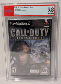 1st Print SSL Call of Duty Finest Hour - PlayStation 2 PS2 Graded PSA 9.8 A+