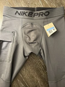 New NIKE PRO Training MEN'S TRAINING TIGHTS Pants Leggings MSRP $60 Medium - Picture 1 of 9