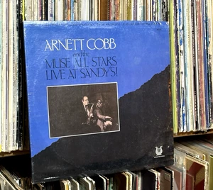 ARNETT COBB "Live At Sandy's" 1979 Muse SEALED LP (1st press/14500 feedback) - Picture 1 of 5