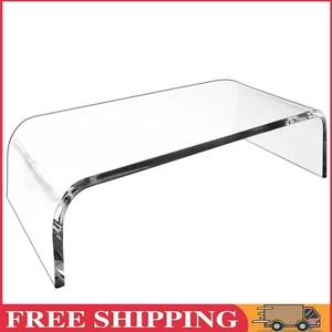 Acrylic Monitor Stand Clear Monitor Riser Desk Laptop Stand Riser Computer Stand - Bild 1 von 11