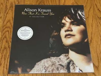 ALISON KRAUSS NOW THAT I'VE FOUND YOU: A COLLECTION - VINYL LP " NEW, SEALED " - Image 1 of 3