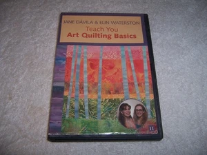 Jane Davila & Elin Waterston Teach You Art Quilting Basics DVD - Picture 1 of 3