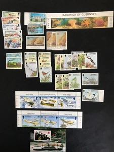 Alderney 1990's Etc Group of Various Stamp Set Issues UM. - Picture 1 of 1