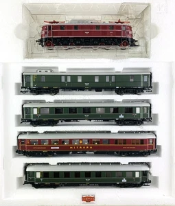 CC30 - FLEISCHMANN H0 4911- SET DE TREN PASAJEROS BERLÍN-MÜNCHEN DR E 19 DIGITAL - Bild 1 von 9