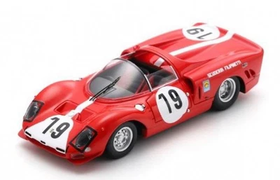 LOOK SMART - FERRARI 365 P2 #19 24H Le Mans 1966 W.MAIRESSE-H.MULLER - 1/43 -... - Immagine 1 di 4