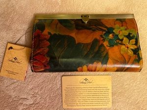 Patricia Nash Designer Geldbörse Cauchy Multicolor Leder - Bild 1 von 9