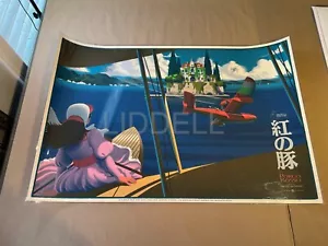 Mondo Artist Laurent Durieux Porco Rosso Ghibli Edizione Limitata #d 16 su 175 - Foto 1 di 5