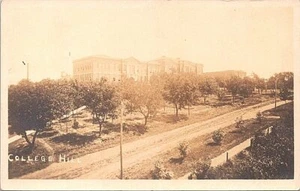RPPC Wagner South Dakota View of College Hill early 1900s - Picture 1 of 2