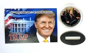 DONALD TRUMP 45th President National Gallery Portrait Photo  Half Dollar Coin - Picture 1 of 6