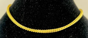 10k 2,64g Gelbgold 2mm 8,5" Fuchsschwanz Box Kette Armband wunderschön!!! - Bild 1 von 4