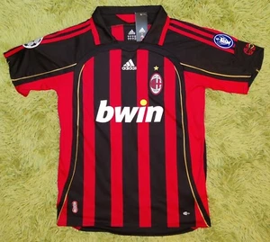 AC Milan 2006/07 Kaka 22 Home Retro Vintage Soccer Football Jersey Shirt Men XL - Picture 1 of 12