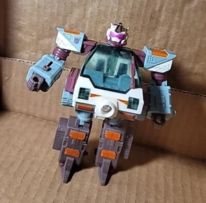 Transformers Energon Deluxe Combat Class White SNOW CAT Pre-owned  - Picture 1 of 2