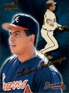 1999 Aurora Atlanta Braves Baseball Card #14 Andres Galarraga