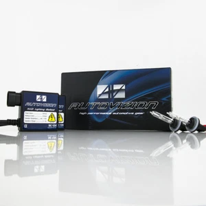 Autovizion 35W Compact 880 885 893 899 881 10000K Brilliant Blue HID Xenon Kit - Picture 1 of 12