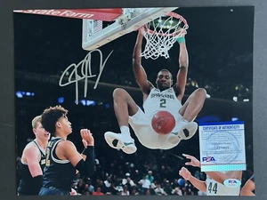 jaren jackson jr signed autographed 11 x 14 photo psa cert coa - Picture 1 of 1