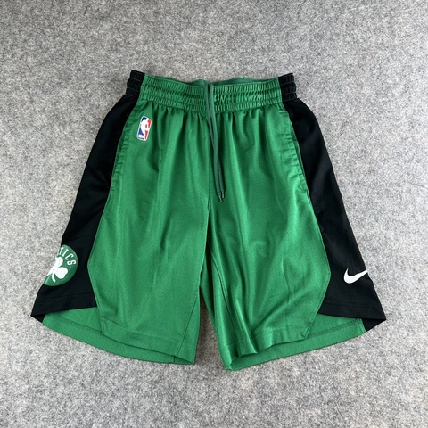 Nike Mens Boston Celtics Swingman NBA 9” Shorts Sz Medium Green Cover