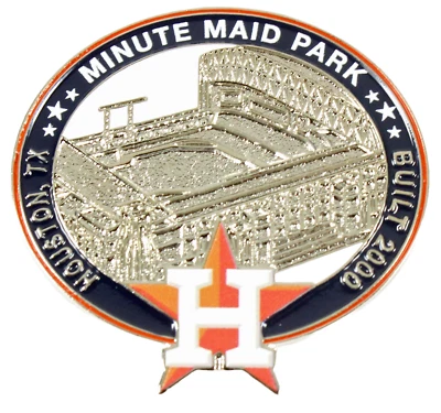 Houston Astros Minute Maid Park Pin - Houston, TX / Built 2000- Limited 1,000 - Image 1 of 3