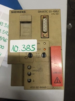 Siemens Simatic S5 6ES5 102-8MA01 6ES5102-8MA01 - Imagen 1 de 2