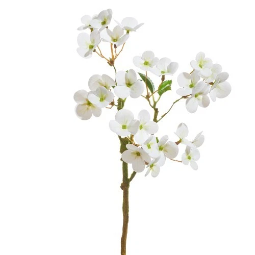 Raz Imports Floral Pick, Blanco - 15" (F4533107) Foto 1 de 1
