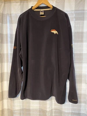 Suéter de Colección Reebok Denver Broncos Cuello Redondo Para Hombre Talla XL Pullover Foto 1 de 4