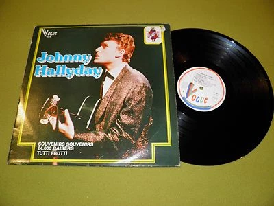 Johnny Hallyday - RARE IMPORT UNIQUE Picture Cover LP Tutti Frutti / Kili Watch - Image 1 of 3