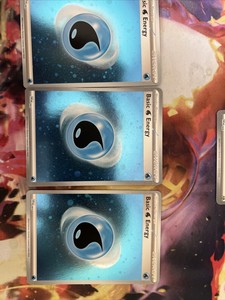 Pokemon TCG Basic Water Energy SVE 003 Holo Rare Pokemon 151 - NM - English X3