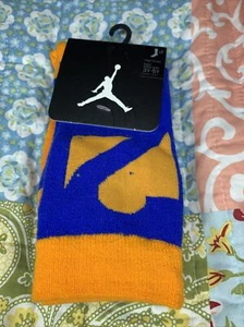 Air Jordan High Crew Kids Socks 2 Pairs Size 3Y-5Y - Picture 1 of 3