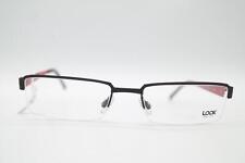 Look 10160 Black Red half Rim Glasses Frames Eyeglasses New