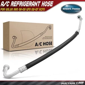 A/C AC Refrigerant Hose Suction Line for Volvo S60 2006-2009 V70 2002-2007 XC70 - Picture 1 of 8