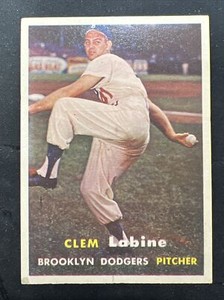 1957 Topps - #53 Clem Labine Brooklyn Dodgers