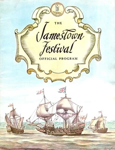 Jamestown Festival Official Program 1957 - Picture 1 of 4