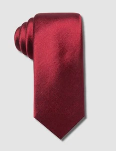 Alfani Mens Red Silk Dress Tie Skinny Classic Necktie 57 X 2.5 - Picture 1 of 1