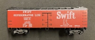 Varney HO Reefer Car Swift Red Complete R-T-R - Image 1 of 4