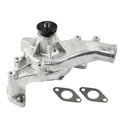 Bomba de agua mecánica de alto volumen de aluminio pulido Ford FE 352-428 1965-76 Foto 1 de 4