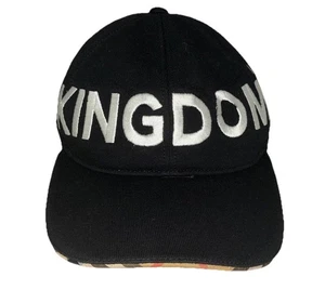 BURBERRY Baseball Cap Men’s M Black October B Series Kingdom Logo Italy NEW - Picture 1 of 9