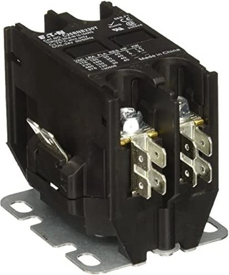 Eaton C25BNB230T Definite Purpose Contactor Non-Reversing 2P 30A 24V 50/60Hz B - Image 1 of 1