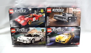 Lego Speed Champion Konvolut - Ferrari, Lamborghini, Toyota, Dodge - Bild 1 von 5