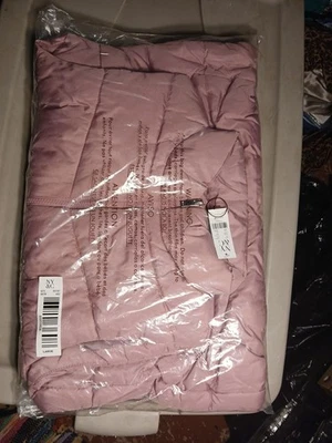 NY & Co. Pink Quilted Vest Large NWT - Image 1 of 3