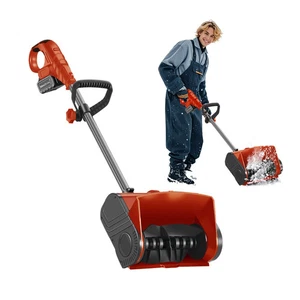  Electric High-Power Push Snow Blower Outdoor Snow Removal Tool Snow Thrower - Picture 1 of 17