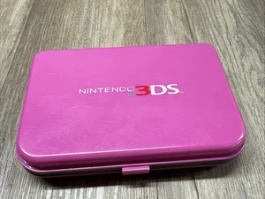 Nintendo 3DS Hard Travel Storage Case - Pink Game Holder - Picture 1 of 7