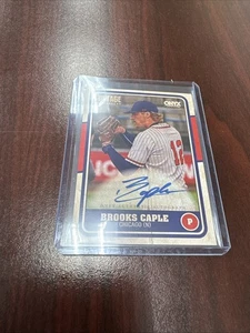 2025 ONYX VINTAGE BROOKS CAPLE ROOKIE/RC AUTO #VABRCA Chicago Cubs - Bild 1 von 2