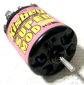 VINTAGE HPI KISBEY MODIFIEDS SUPER MOD BRUSHED RC MOTOR touring Car 1/10 RS4 PRO - Picture 1 of 7