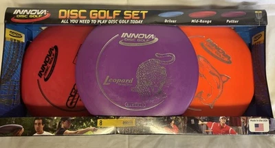 [NUEVO PRECINTADO] Juego de 3 piezas Innova Disc Golf con driver, gama media y putter Foto 1 de 4
