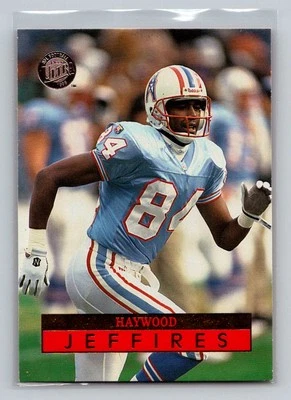 Haywood Jeffires #60 1996 Ultra Houston Oilers - Image 1 of 2