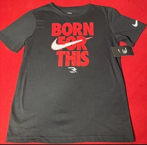 Nike 3brand Russell Wilson Boys Kids S-XL Black Graphic Tee Shirt Socks Set NWT - Picture 1 of 2