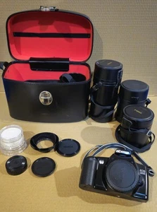 Canon + Sigma Lens And Accessories Bundle Lot, 1 Camera, 3 Lens See Description - Picture 1 of 22